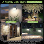 102 LED Solar Spot Lights Outdoor Waterproof IP65, Adjustable Landscape - Image 6