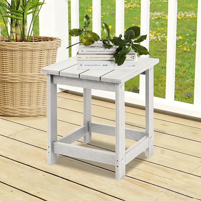 LZRS Adirondack Square Outdoor Side Table - Image 6