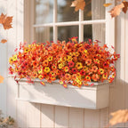 Artificial Fall Flowers for Decoration Fake Flowers Outdoor Artificial Plants - Image 3