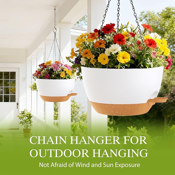 12 Inch Hanging Baskets 2 PC - Image 5