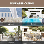 Waterproof Outdoor Curtain W52 x L84 - Image 8