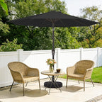 MEWAY 9ft Patio Umbrella Outdoor Table Umbrellas - Image 2