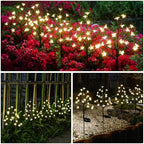 Solar Garden Lights Garden Decor, Solar Flowers Outdoor Decorative, Pathway - Image 5