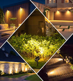 MEIKEE 7W 800LM Low Voltage Landscape Lighting, 12V 24V 2700K Warm White LED - Image 9