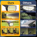 Fabrito 72 LEDs Solar Spot Lights Outdoor Waterproof, 3 Modes Landscape - Image 7