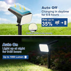 LANSOW Solar Spot Lights Outdoor Waterproof IP67, Solar Landscape Spotlights - Image 7