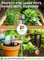 4 Pcs Ollas Terracotta Watering Pots Large - 14 Oz Self Watering Planter Insert - Image 6