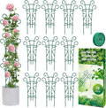 10 Pack Indoor Plant Trellis for Potted Plants, Stackable Garden Trellis for by Qaobo