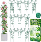 10 Pack Indoor Plant Trellis for Potted Plants, Stackable Garden Trellis for by Qaobo