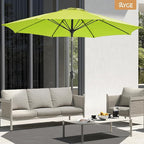 Ayge 9FT Large Outdoor Patio Umbrella Market Table Umbrella-UV Resistant - Image 3