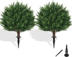 Artificial Cypress Topiary Tree by FEELTHENEWWORLD
