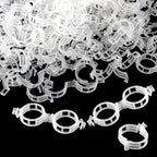 150 Pcs Plant Clips for Climbing Plants, Tomato Clips for Support, Plastic by PEASUG