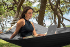 SUPERJARE Hammock with Stand, 2 Person Heavy Duty Hammock Frame, Detachable - Image 2