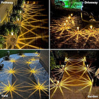 Solar Lights Outdoor 10 Pack Solar Pathway Lights Outdoor LED Waterproof - Image 4
