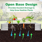 JERIA 6×3×1ft Raised Garden Bed - Image 5