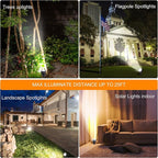 SUNLONG Solar Outdoor Lights, Solar Spot Lights Outdoor Waterproof Solar - Image 5