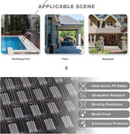 Kullavik 13PCS Outdoor Patio Furniture Set - Image 7