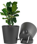 FaithLand 2-Pack 9 Inch Planter Pots by FaithLand