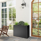 Tall Metal Planter Box for Outdoor Plants 36"L x 12"W x 26"H, Heavy Duty Steel - Image 5
