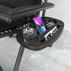 Outsunny Zero Gravity Chairs Set of 2, Reclining Folding Zero Gravity Lounge - Image 9