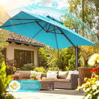 HOTEEL10x10ft Patio Umbrella Cantilever Umbrellas - Image 8