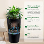 GarveeLife 30 in Tall Planters for Outdoor Plants Set of 2, Large Outdoor - Image 4