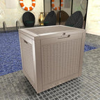 31 Gallon Outdoor Deck Box, Lockable Waterproof Outdoor Storage Boxes - Image 7