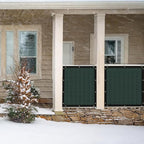 UPGRADE Privacy Fence Screen 6'x63' Dark Green Outdoor 90% Visibility Blockage - Image 8