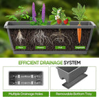 CADUKE Raised Planter Box, Plastic Raised Garden Bed - Image 5