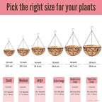 LaLaGreen Hanging Planter for Outdoor Plants Hanging Baskets - Image 3