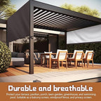 Universal Pergola Replacement Canopy Outdoor Canopy Shade Cover Waterproof - Image 7