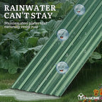 YITAHOME 6x3x2ft Large Raised Garden Bed Kit, Galvanized Metal Planter Box - Image 5
