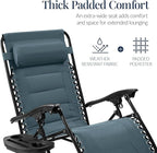 Best Choice Products Oversized Padded Zero Gravity Chair, Folding Outdoor Patio - Image 4