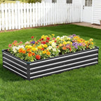 Vengarus 2 Pack 12x4x1FT Galvanized Raised Garden Bed Kit, Outdoor Metal - Image 5