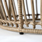 Furniture of America Ysar Boho Rattan Round Coffee Table Outdoor - Image 13