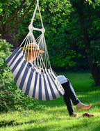 Chihee Hammock Chair Hanging Swing Max 500 Lbs 2 Cushions Included Metal - Image 2