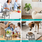5-Pack Metal Plant Stands for Outdoor Indoor, Anti-Rust Iron Flower Pot Stand - Image 7
