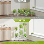 8 Tier Plant Stand Indoor, Tiered Plant Stand Outdoor - Image 4