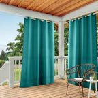 TOWN & COUNTRY BASICS Cabana Solid Heavyweight Indoor Outdoor Curtains by TOWN+%26+COUNTRY+BASICS