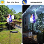 Afirst Decorative Solar Lights Outdoor Solar Hummingbird Stake Lights Hand - Image 3