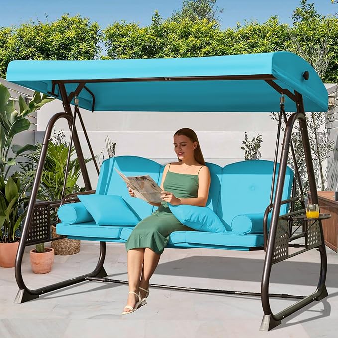 3 in 1 Outdoor Porch Swing by YALISSEY