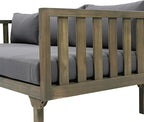 Christopher Knight Home Claremont Outdoor 3 Seater Acacia Wood Daybed - Image 7