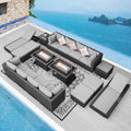 NICESOUL 18 Piece Patio Furniture Set by NICESOUL