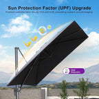 PURPLE LEAF 10 FT Outdoor Umbrella - Image 8