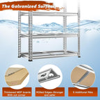 REIBII Garage Shelving, 5 Tier Storage Shelves Load 2400LBS, Adjustable Garage - Image 5