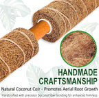 Soupiar 4 Pack 22 Inch Stackable Moss Pole - Image 4