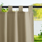 NICETOWN 2 Panels Outdoor Curtains - Image 2