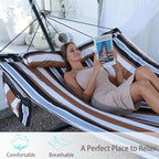 TegerDeger 12FT 2 Person Hammock Large Hammock 450LB Capacity - Image 2