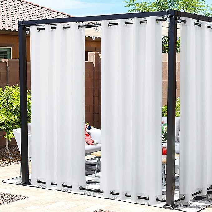 NICETOWN Canvas Outdoor Curtains by NICETOWN