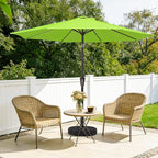 MEWAY 9ft Patio Umbrella Outdoor Table Umbrellas - Image 2